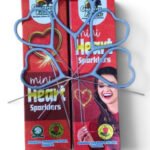 10CM HEART SHAPE SPRKLERS